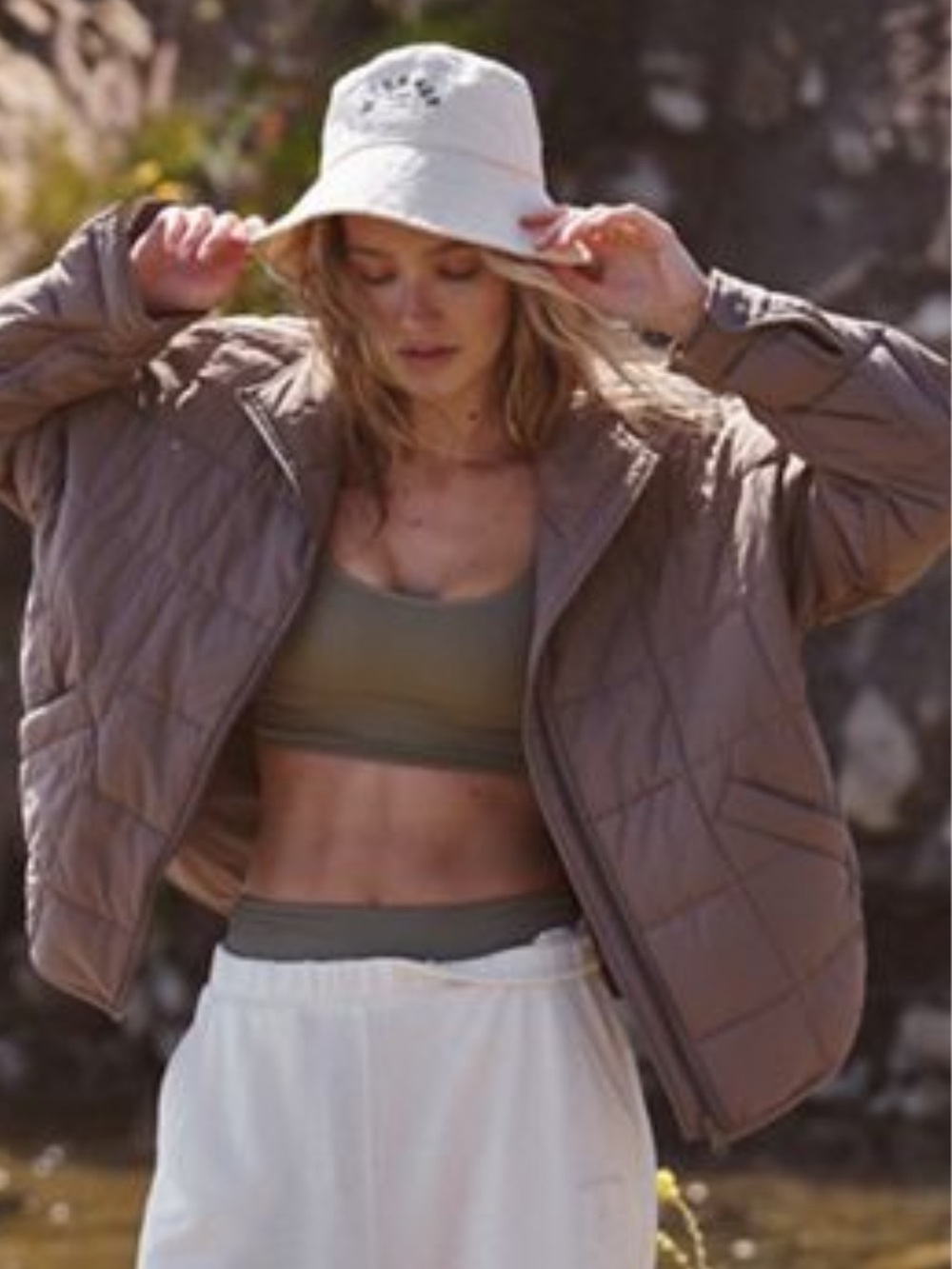 Free People Pippa Packable Puffer Jacket EUC